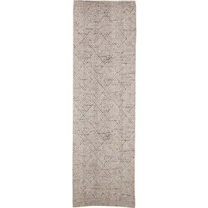 Krémový běhoun s příměsí bavlny 75x245 cm Saxo – Bloomingville obraz