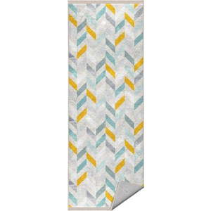 Šedý koberec běhoun 80x200 cm – Mila Home obraz