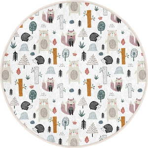 Bílý dětský koberec ø 80 cm Comfort – Mila Home obraz