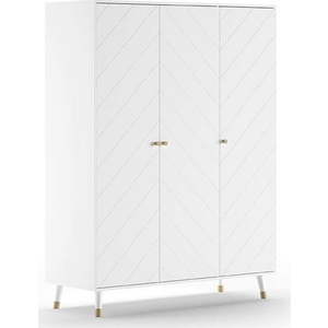 Bílá dětská šatní skříň 150x200 cm BILLY – Vipack obraz