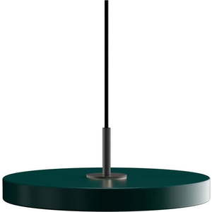 Tmavě zelené LED závěsné svítidlo s kovovým stínidlem ø 31 cm Asteria Mini – UMAGE obraz