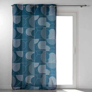 Modrý závěs 140x280 cm Esquisse – douceur d'intérieur obraz