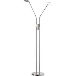 LED stmívatelná stojací lampa ve stříbrné barvě (výška 150 cm) Dent – Fischer & Honsel obraz