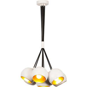 Bílé závěsné svítidlo Opviq lights Sivani obraz