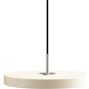 Krémové LED závěsné svítidlo s kovovým stínidlem ø 31 cm Asteria Mini – UMAGE obraz