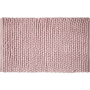 Růžová koupelnová předložka 50x80 cm Aspen Bobble – Bianca obraz