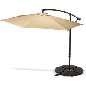 Béžový slunečník bez podstavce Bonami Essentials Happy Sun, ø 300 cm obraz