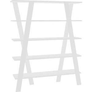 Bílá knihovna 120x150 cm Conde – Kalune Design obraz
