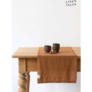 Lněný běhoun na stůl 40x200 cm – Linen Tales obraz