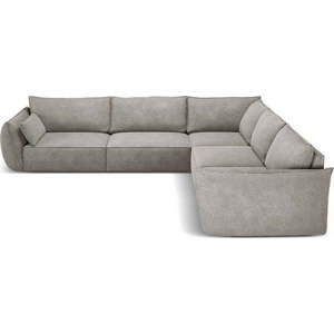 Světle šedá rohová pohovka (variabilní) Vanda – Mazzini Sofas obraz