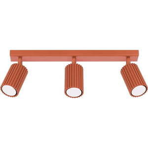Stropní svítidlo v cihlové barvě 6, 5x45 cm Gleam – Nice Lamps obraz