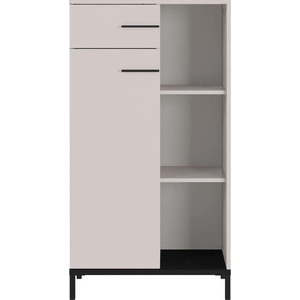 Krémová knihovna 64x120x34 cm Rovigo – Germania obraz