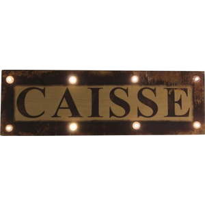 Svítící cedule Antic Line Caisse obraz