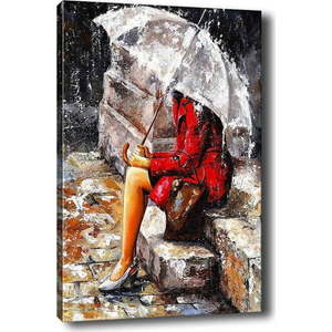 Obraz Tablo Center Waiting in the Rain, 40 x 60 cm obraz
