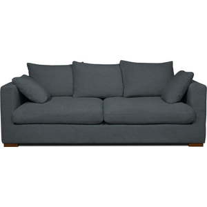 Šedá manšestrová pohovka 220 cm Comfy – Scandic obraz