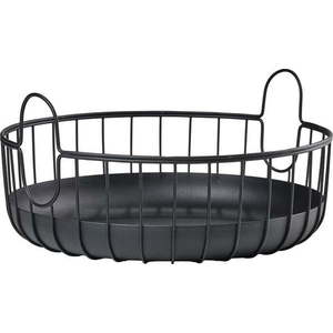 Drátěný kovový košík ø 38x18 cm Inu – Zone obraz