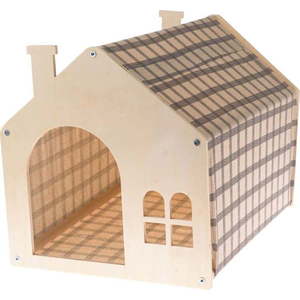 Bavlněná boudička pro kočku v přírodní barvě 38x51.5 cm – Dakls obraz