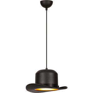 Černé závěsné svítidlo s kovovým stínidlem ø 30 cm Sivani – Opviq lights obraz