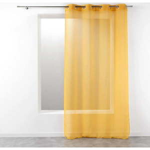 Žlutá záclona 140x280 cm Telma – douceur d'intérieur obraz