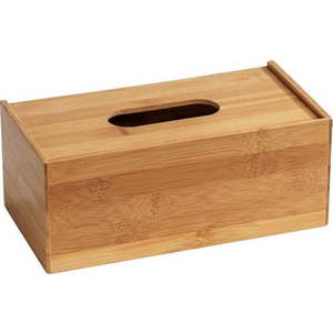 Bambusový box na kapesníčky Wenko Terra obraz