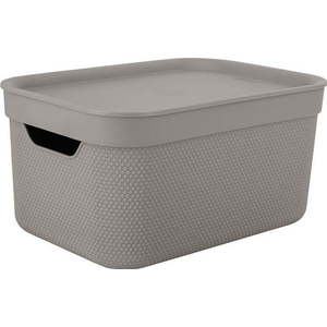 Plastový úložný box s víkem Deco - Rotho obraz