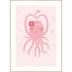 Dětský obrázek 30x40 cm Oktopus – Malerifabrikken obraz