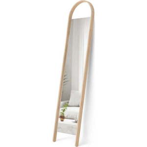 Stojací zrcadlo s dřevěným rámem 45x196 cm Bellwood – Umbra obraz