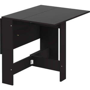 Rozkládací jídelní stůl s černou deskou 76x28 cm Papillon – TemaHome obraz