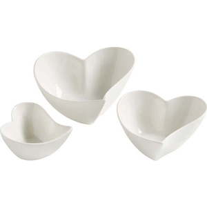 Bílá porcelánová servírovací sada 3 ks Amore – Maxwell & Williams obraz