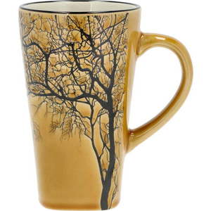 Žlutý hrnek z kameniny 500 ml Hela – Villa Collection obraz