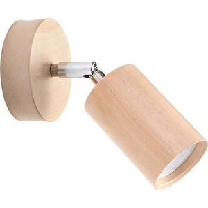 Dřevěné nástěnné svítidlo Nice Lamps Ludwik obraz