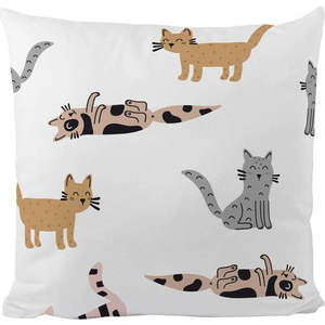 Dětský povlak na polštář z bavlněného saténu 45x45 cm Cats – Butter Kings obraz