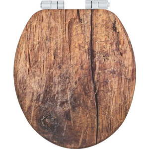 Záchodové prkénko s automatickým zavíráním 37 x 43 cm Rustic – Wenko obraz