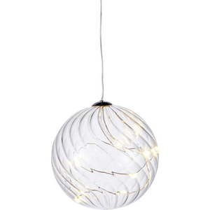 Světelná LED dekorace Sirius Wave Ball, Ø 10 cm obraz