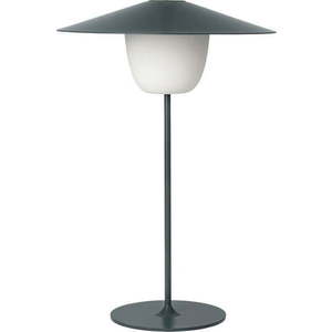 Tmavě šedá střední led lampa Blomus Ani Lamp obraz
