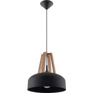 Černo-béžové závěsné svítidlo Nice Lamps Olla obraz