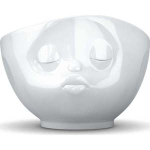 Bílá porcelánová líbající miska 58products obraz