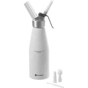 Bílá hliníková šlehačková láhev Hendi Kitchen Line, 500 ml obraz
