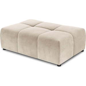Béžový sametový modul pohovky Rome Velvet - Cosmopolitan Design obraz