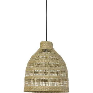 Závěsné svítidlo v přírodní barvě se stínidlem z mořské trávy ø 38 cm Sagar – Light & Living obraz