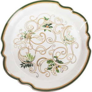 Bílý porcelánový talíř ø 33 cm Vassoio - Brandani obraz