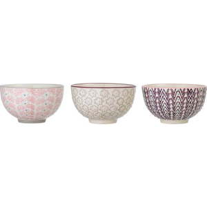 Sada 3 kameninových misek Bloomingville Maya, ø 11, 5 cm obraz