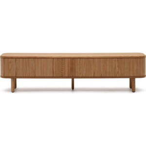 TV stolek v dekoru jasanu v přírodní barvě 200x50x40 cm Mailen – Kave Home obraz