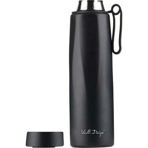 Černá termoska 500 ml Fuori – Vialli Design obraz