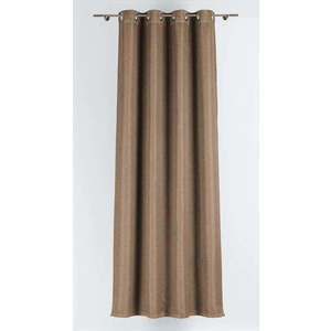Hnědý závěs 140x260 cm Avalon – Mendola Fabrics obraz