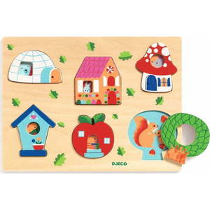 Vkládací puzzle Djeco Domov obraz