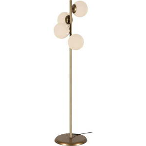 Stojací lampa ve zlaté barvě Squid Lighting Owl, výška 130 cm obraz