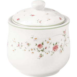 Bílá porcelánová cukřenka Brandani Nonna Rosa obraz