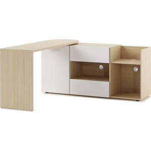 Pracovní stůl s deskou v dubovém dekoru 48x159 cm Tango – TemaHome obraz