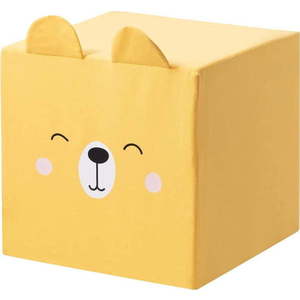 Žlutý dětský puf Rainbow Bear - Yellow Tipi obraz